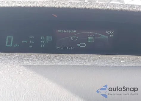 2013 Toyota Prius Two from USA, damaged, VIN JTDKN3DUXD5541624